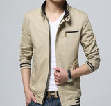 Urban Edge Washed Cotton Jacket for Men