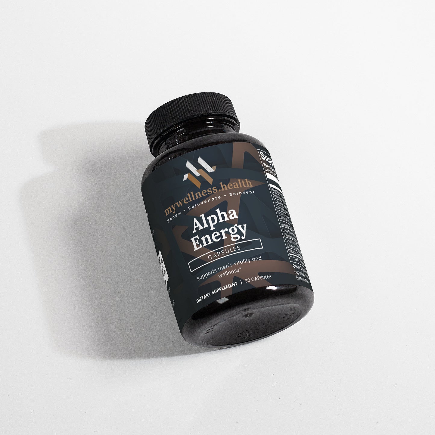 Alpha Energy Natural Male Enhancement Supplement - Plant Based