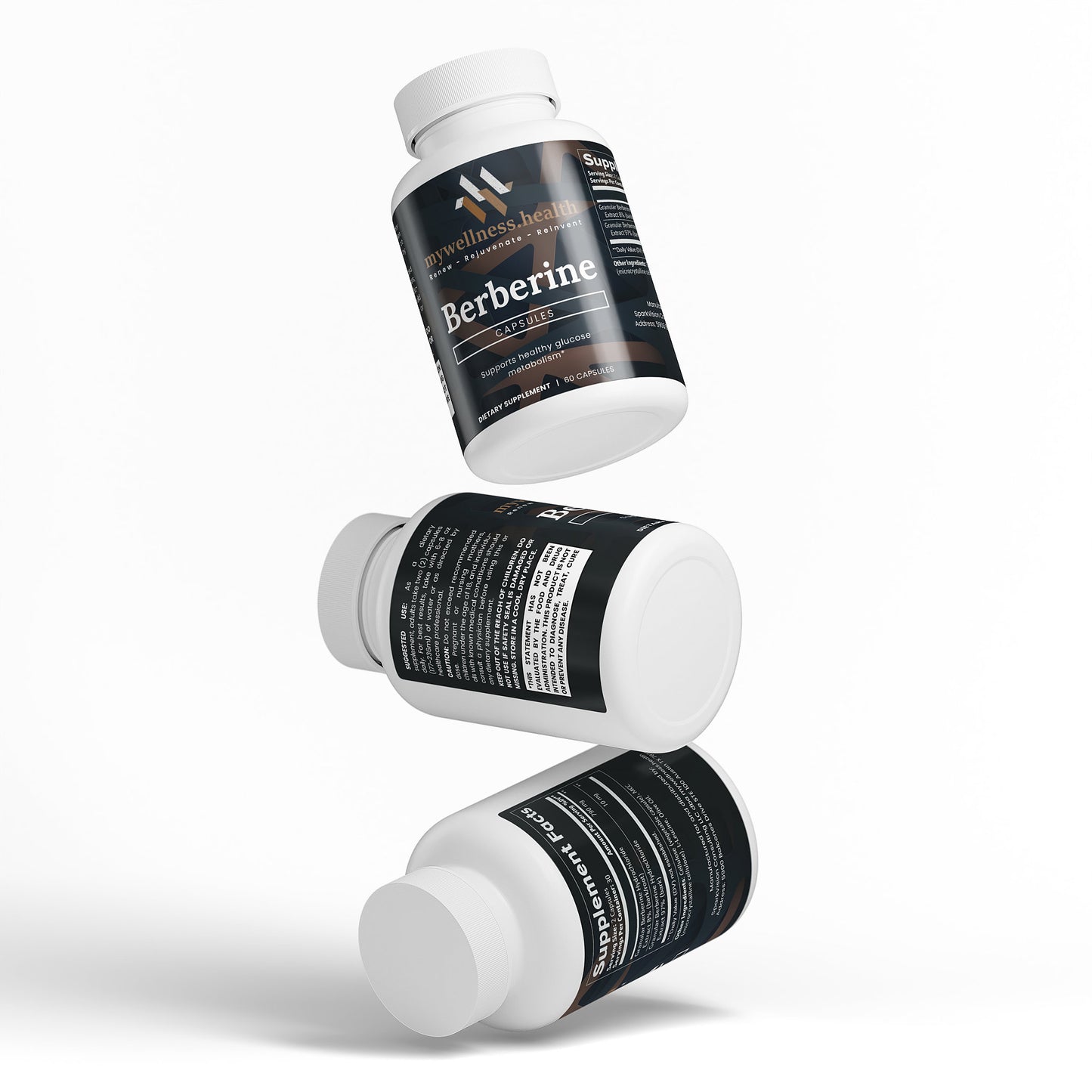 Berberine Supplement 97% Extract - Natural Blood Sugar Support