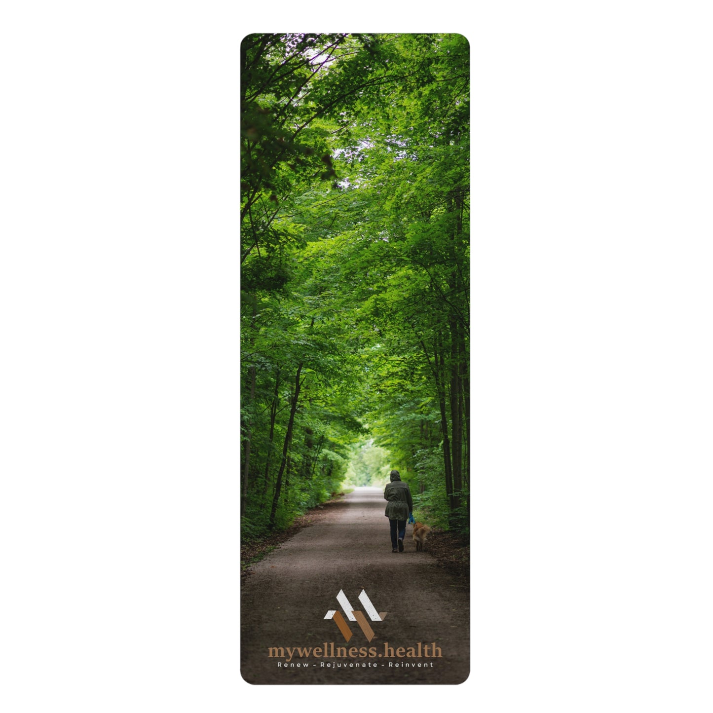 mywellness.health Forest Bath Yoga Mat w/Carry Strap