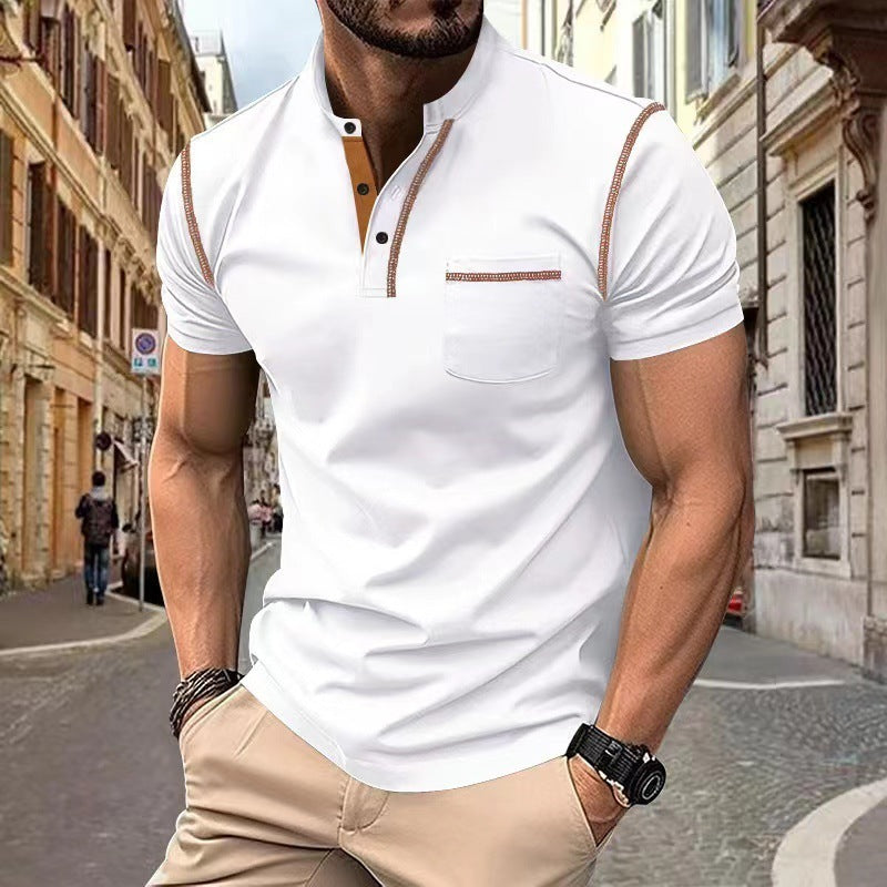 Summer Slim-Fit Polo Shirt – Quick-Dry Casual Style for Men