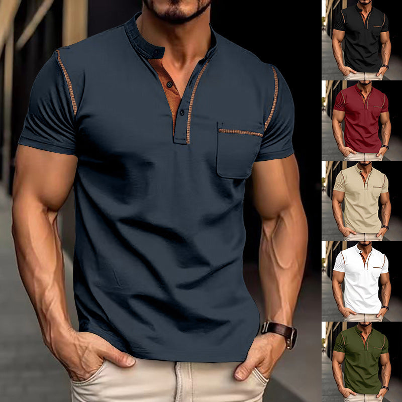 Summer Slim-Fit Polo Shirt – Quick-Dry Casual Style for Men
