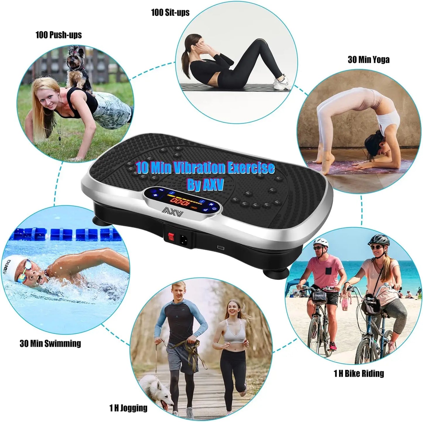 Ganzkörper-Power-Vibrationsplatte, Trainingsgerät
