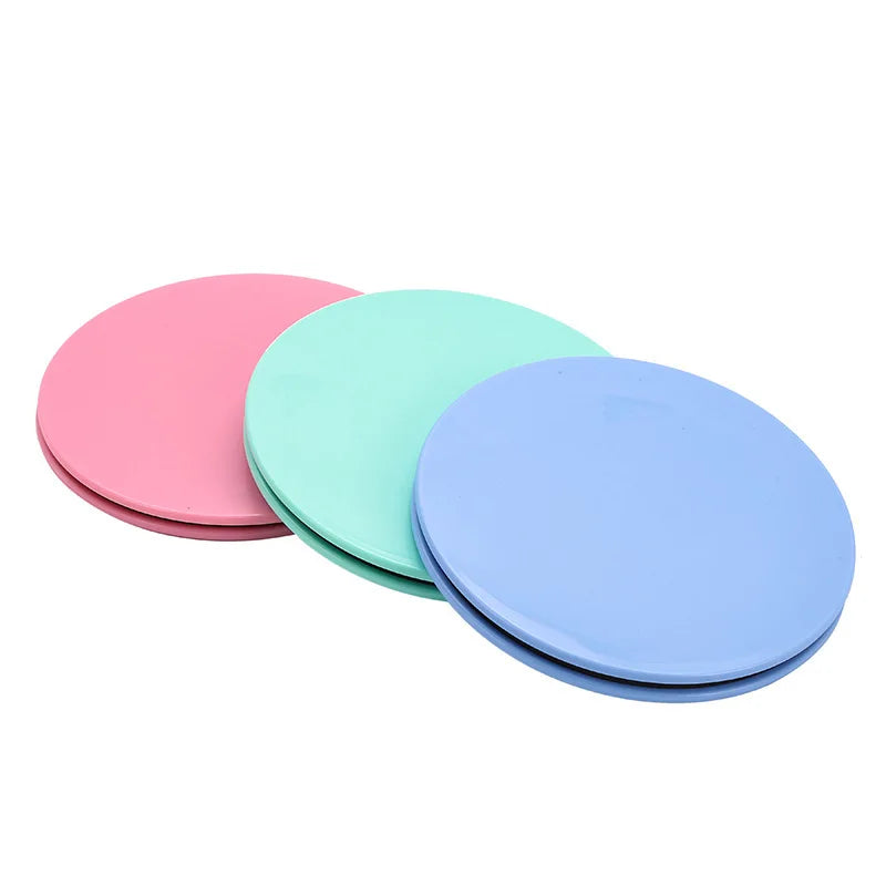 Paar Fitness Core Sliders Bauchübung Gleitplatte Pilates Yoga Gym Discs Slider Körpermuskeltrainingsgeräte