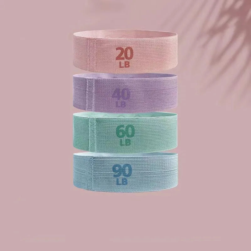 Stoff Elastische Fitness Widerstand Bands Yoga Pilates Hip Circle Gym Training Workout Ausrüstung
