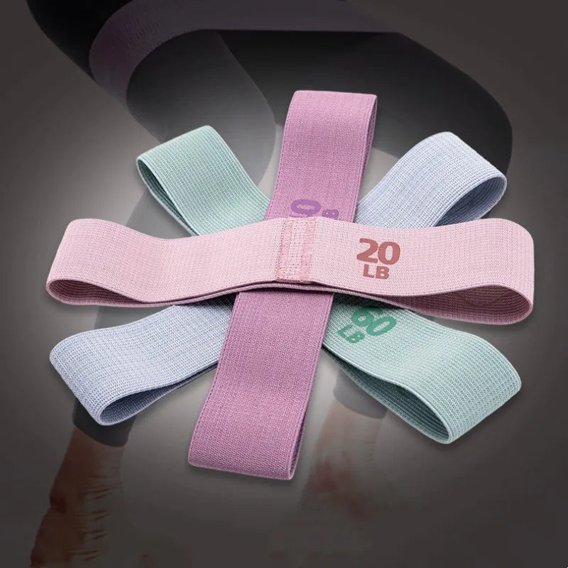 Stoff Elastische Fitness Widerstand Bands Yoga Pilates Hip Circle Gym Training Workout Ausrüstung