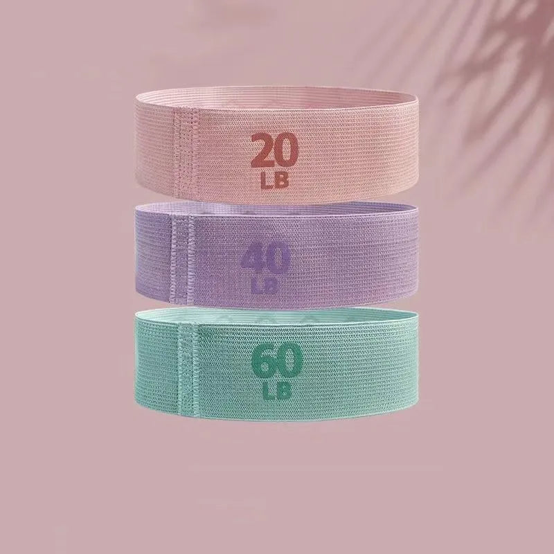 Stoff Elastische Fitness Widerstand Bands Yoga Pilates Hip Circle Gym Training Workout Ausrüstung
