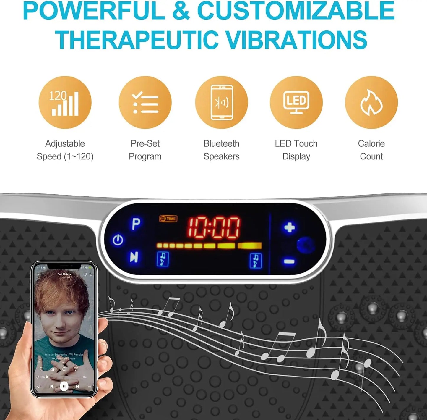 Ganzkörper-Power-Vibrationsplatte, Trainingsgerät