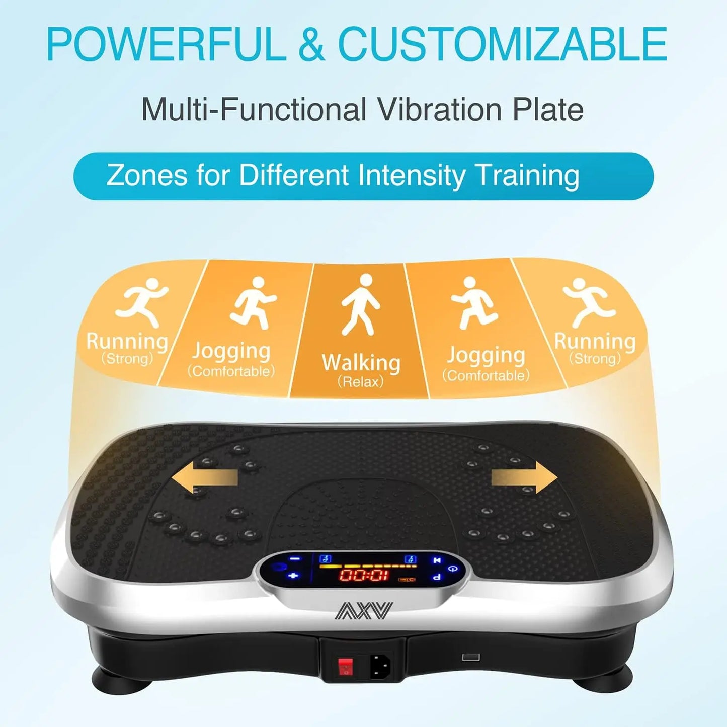 Ganzkörper-Power-Vibrationsplatte, Trainingsgerät