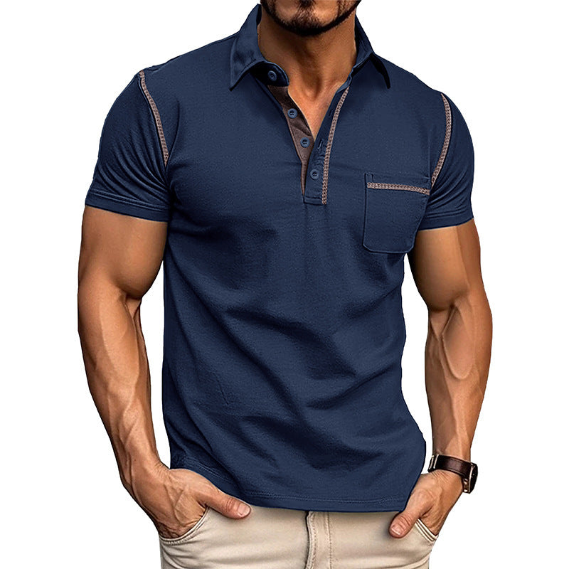 Summer Slim-Fit Polo Shirt – Quick-Dry Casual Style for Men