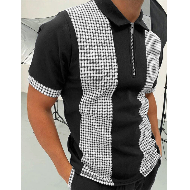 Men's Summer Polo Shirt Collection - Abstract & Geometric Designs