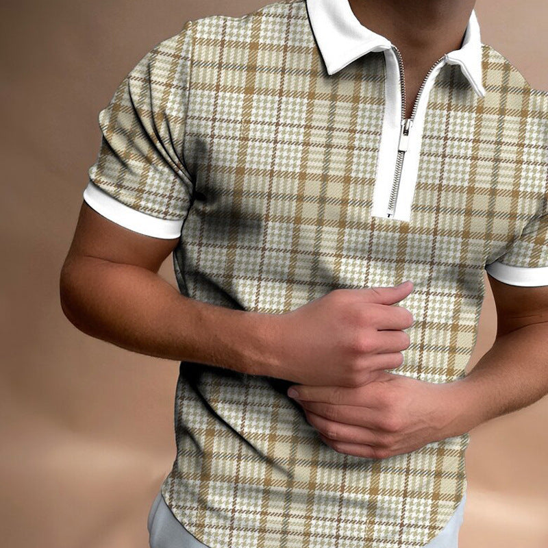 Men's Summer Polo Shirt Collection - Abstract & Geometric Designs