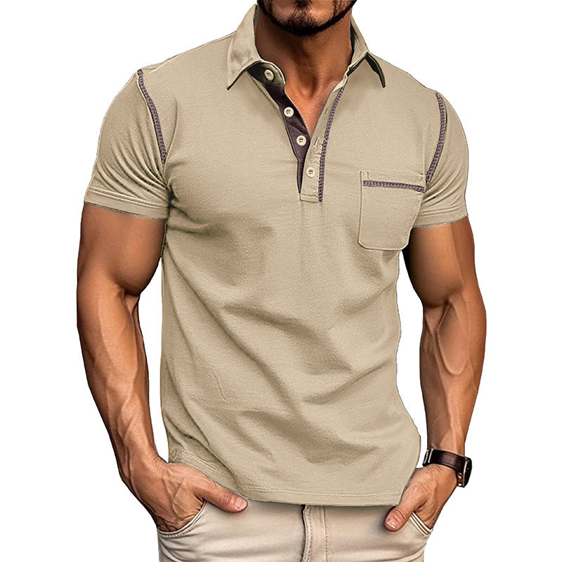 Summer Slim-Fit Polo Shirt – Quick-Dry Casual Style for Men
