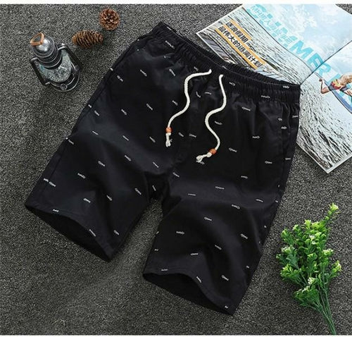 Pantalones cortos casuales sencillos para hombre 2020 hasta la rodilla