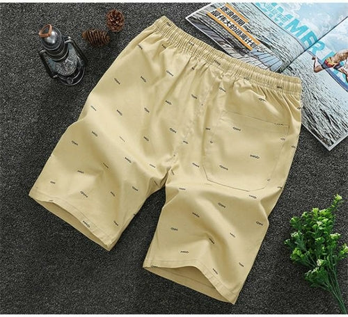 Pantalones cortos casuales sencillos para hombre 2020 hasta la rodilla