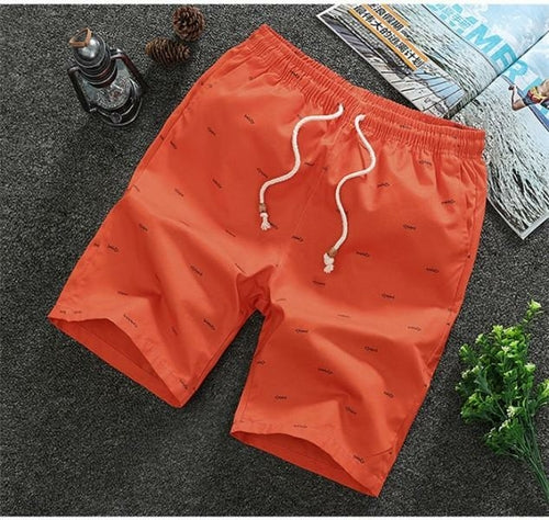Pantalones cortos casuales sencillos para hombre 2020 hasta la rodilla