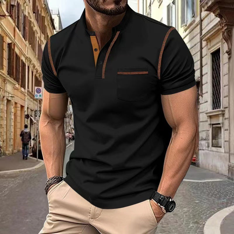 Summer Slim-Fit Polo Shirt – Quick-Dry Casual Style for Men