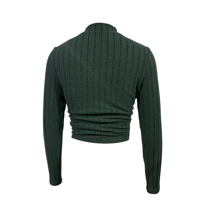 Women’s Ribbed Knit Slim Fit Base Tee