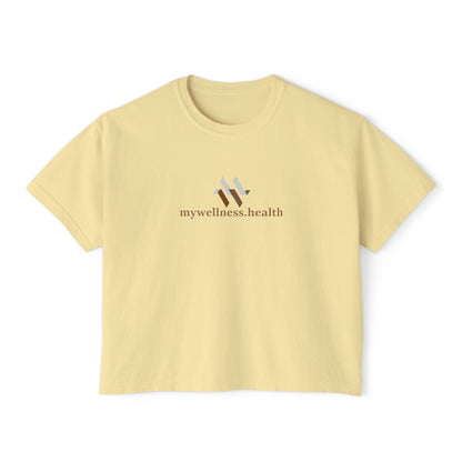 Women's mywellness.health Boxy Tee