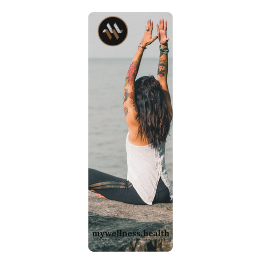 mywellness.health Seize the Day Yoga Mat w/ Carry Strap