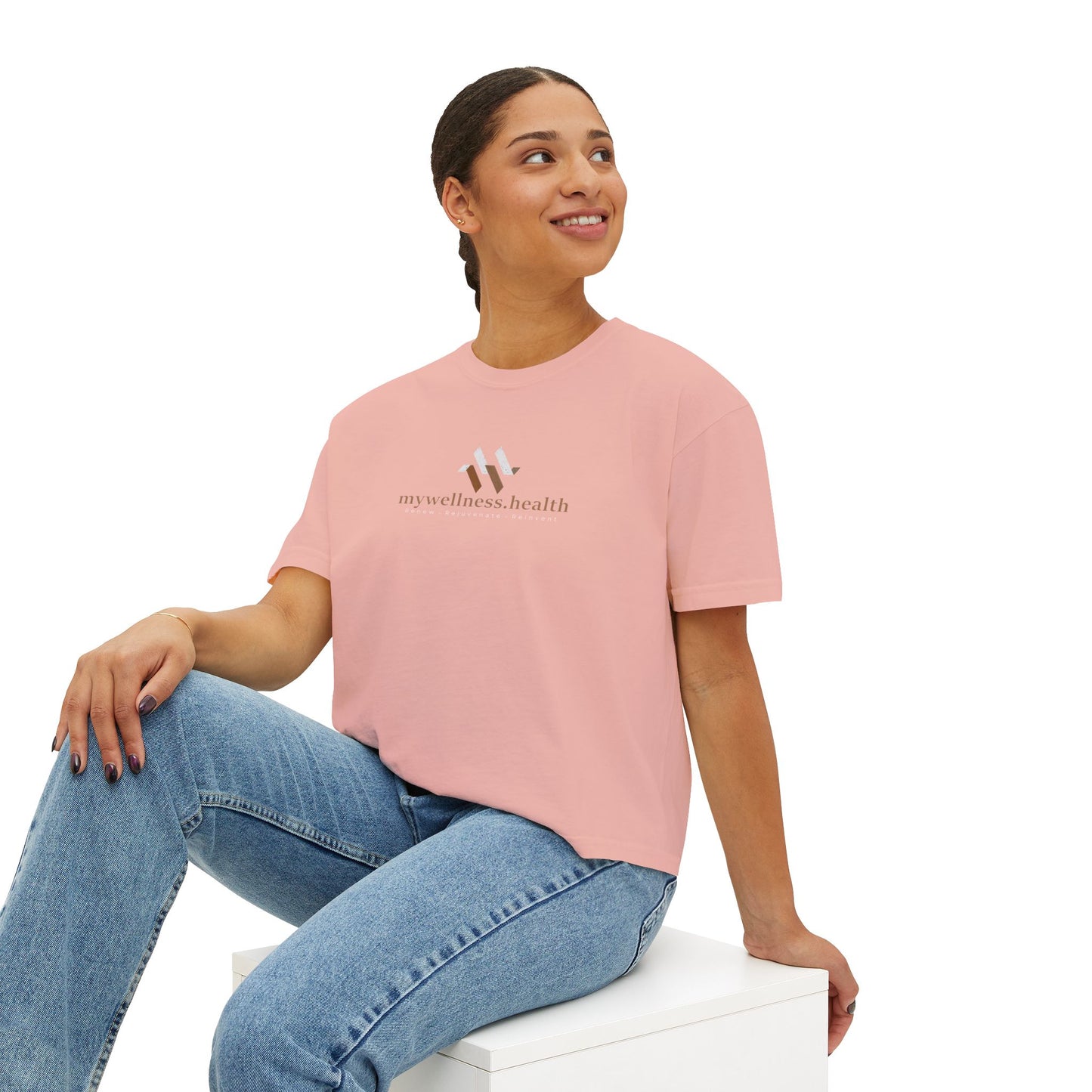 Women's mywellness.health Boxy Tee