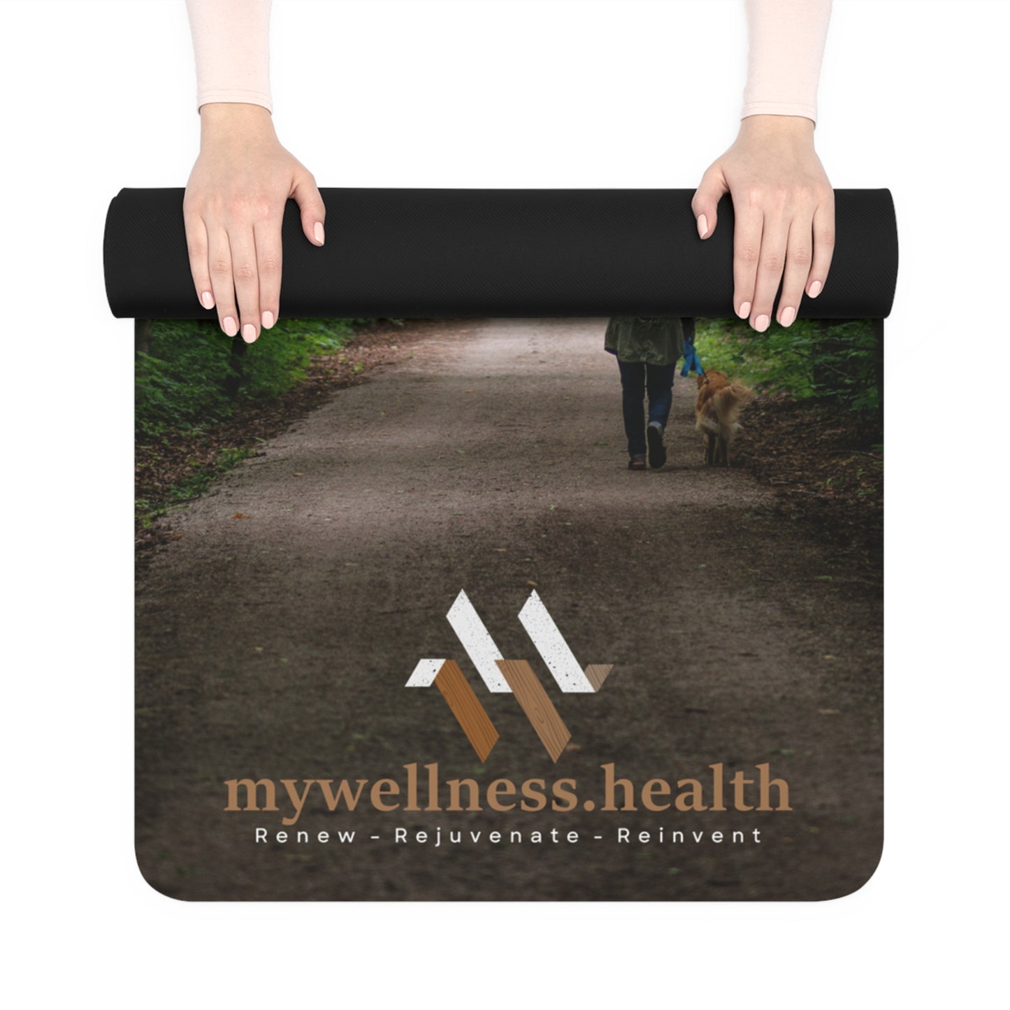 mywellness.health Forest Bath Yoga Mat w/Carry Strap