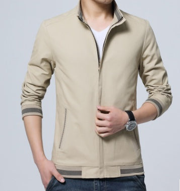 Urban Edge Washed Cotton Jacket for Men