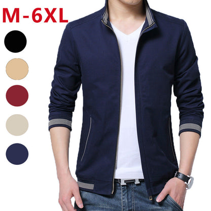 Urban Edge Washed Cotton Jacket for Men
