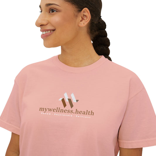 Women's mywellness.health Boxy Tee