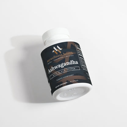 Organic Ashwagandha Root Capsules - Natural Stress Support