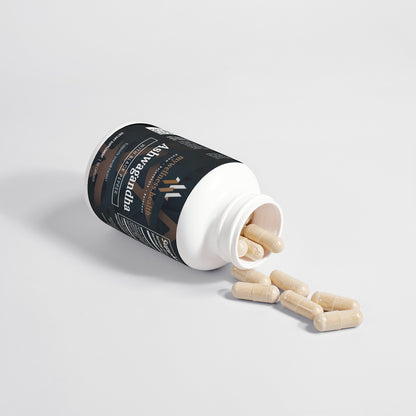 Organic Ashwagandha Root Capsules - Natural Stress Support