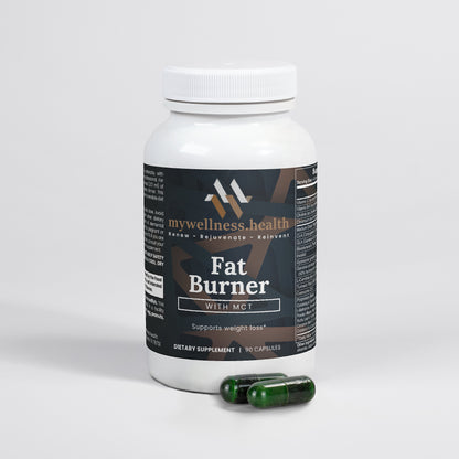 Natural Fat Burner with MCT Oil - Plant-Based Weight Loss Supplement
