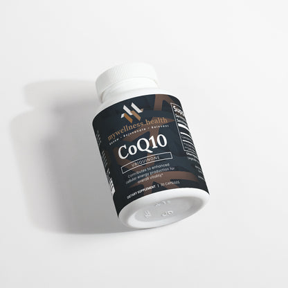 CoQ10 Ubiquinone 100mg - Natural Heart & Energy Support Capsules