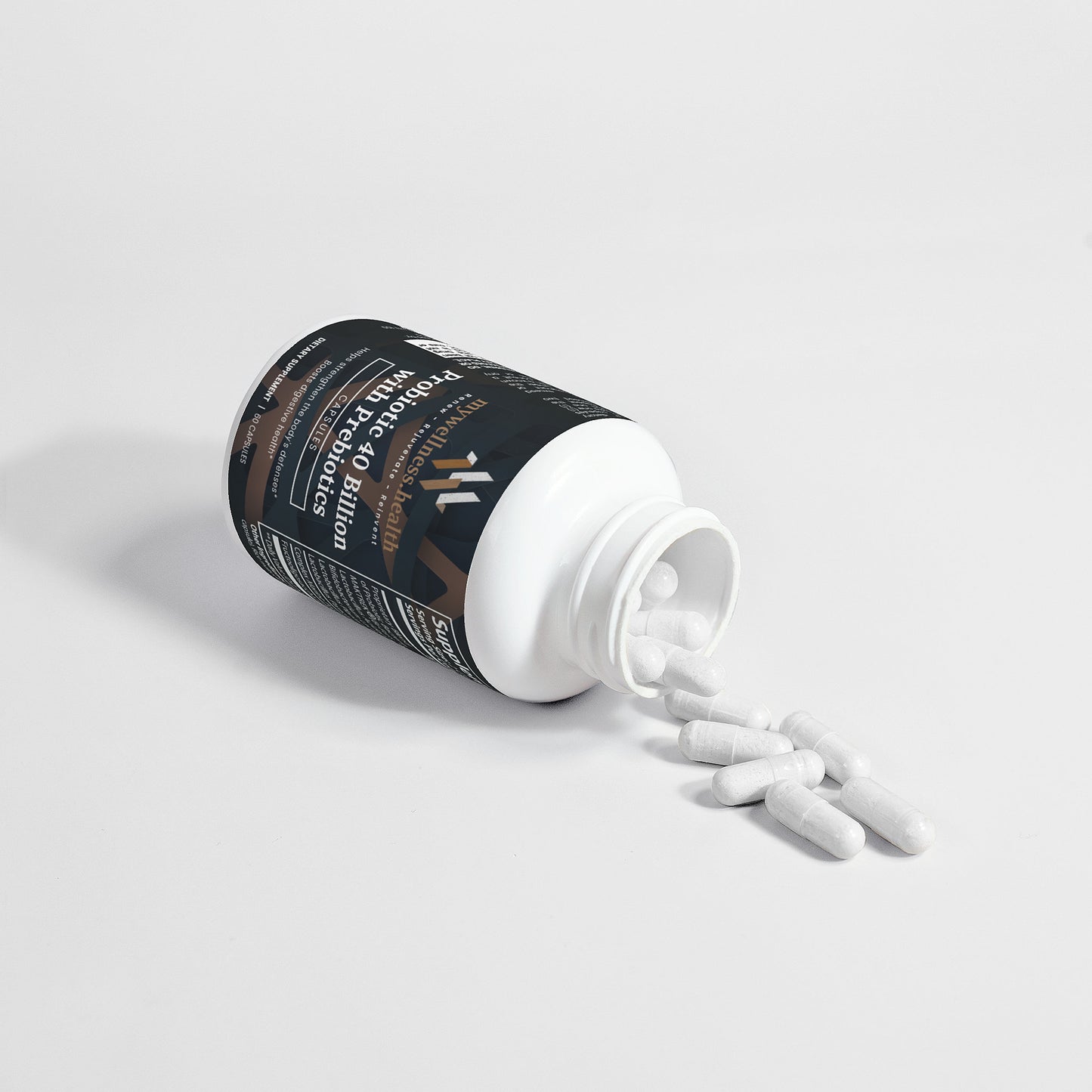 Probiotic 40 Billion CFU with Prebiotics - Natural Digestive Support