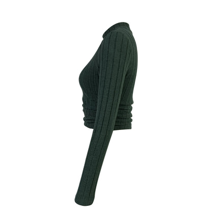 Women’s Ribbed Knit Slim Fit Base Tee
