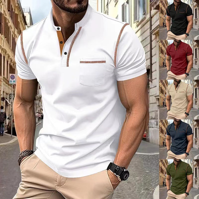 Summer Slim-Fit Polo Shirt – Quick-Dry Casual Style for Men