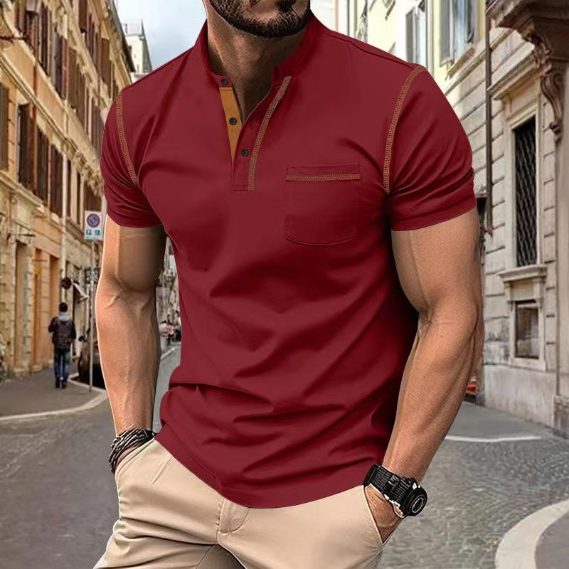 Summer Slim-Fit Polo Shirt – Quick-Dry Casual Style for Men