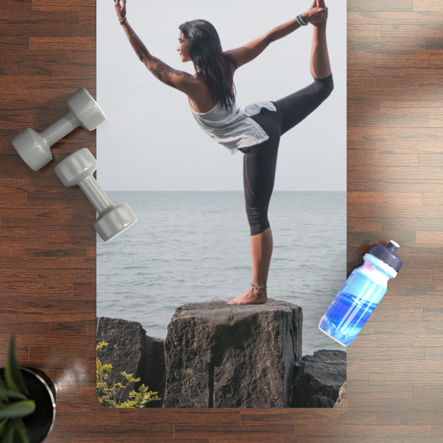 Tranquility Yoga Mat with Carry Straps