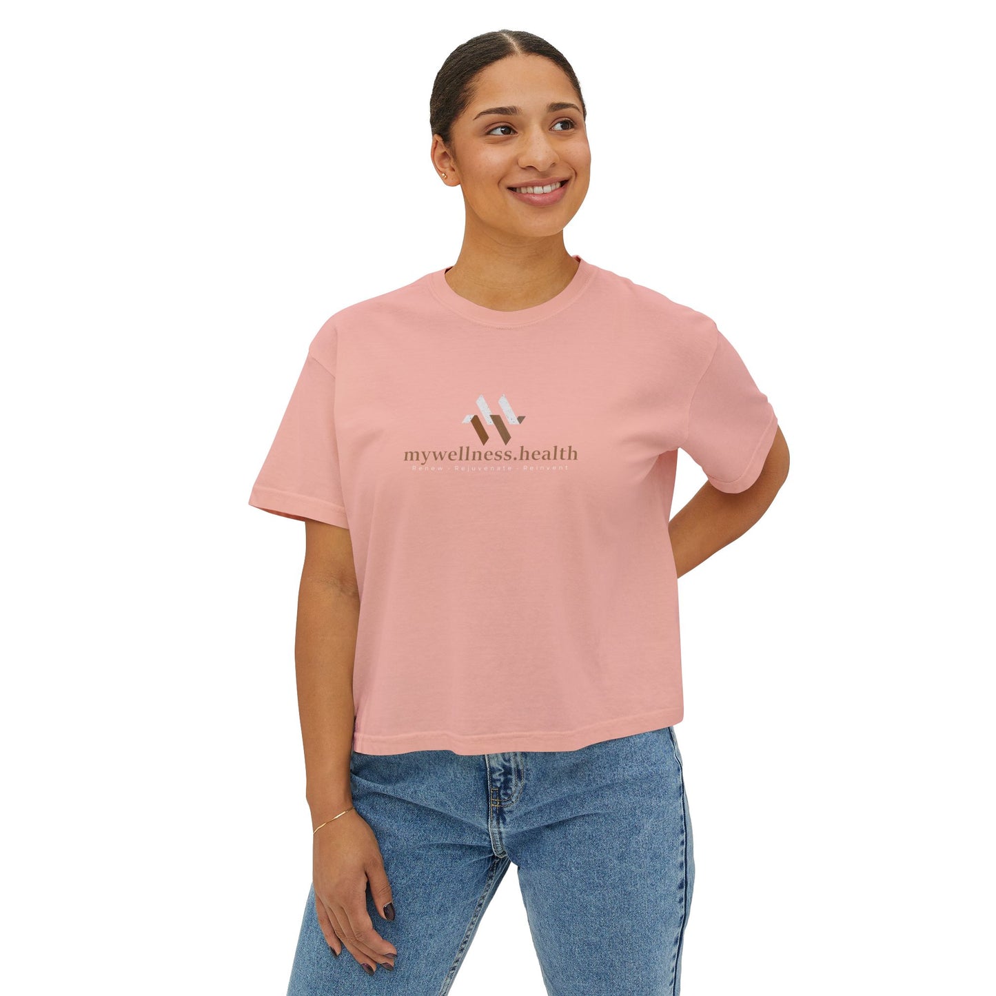 Women's mywellness.health Boxy Tee