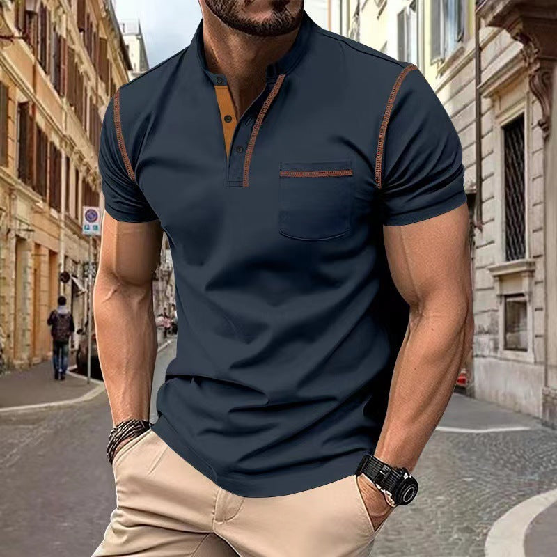 Summer Slim-Fit Polo Shirt – Quick-Dry Casual Style for Men