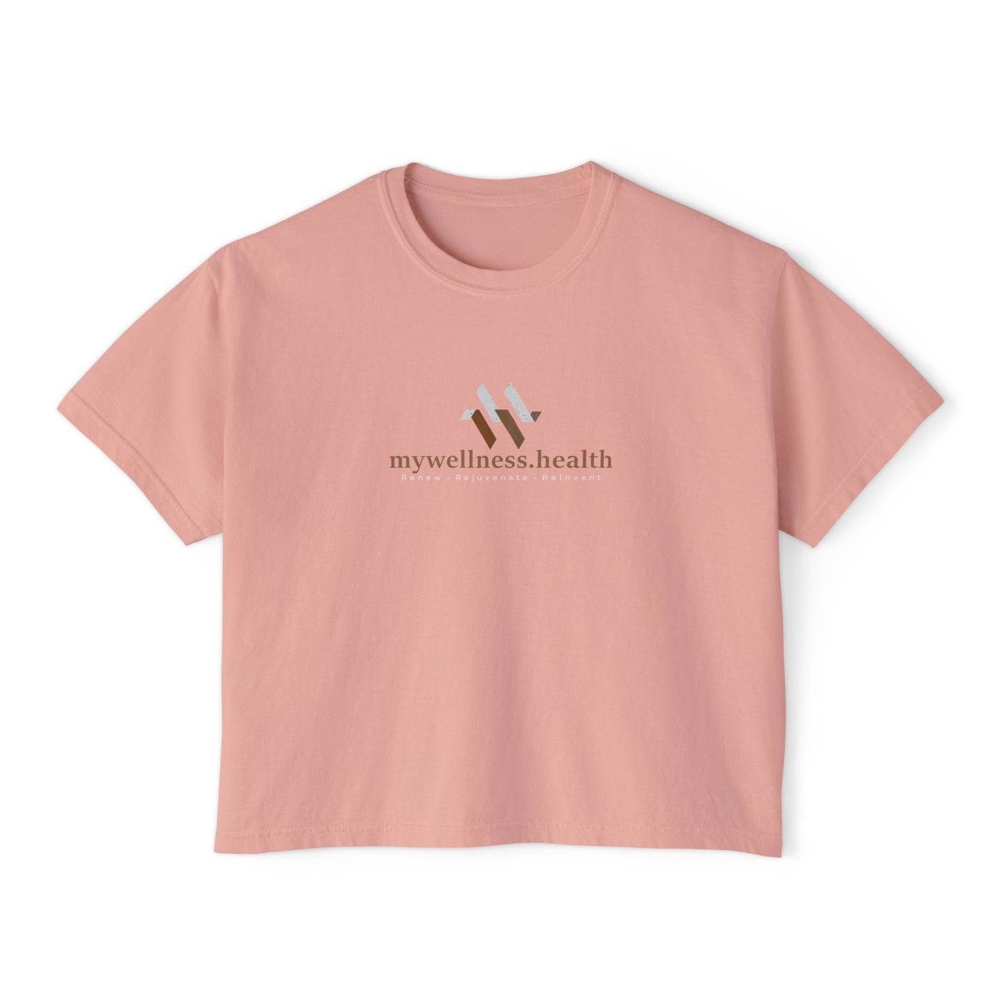 Women's mywellness.health Boxy Tee