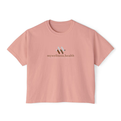 Women's mywellness.health Boxy Tee