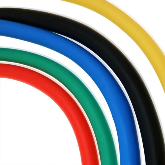 11 Piece Resistance Band Set - Tube Bands Door Anchor Handles