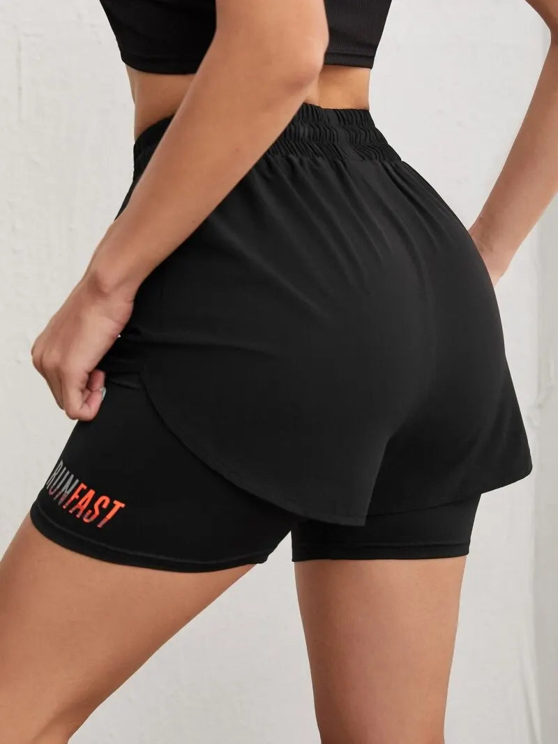 Women's 2 in 1 RunFast Shorts
