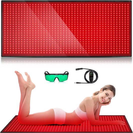 Red Light Infrared Therapy Mat for Recovery and Pain Relief
