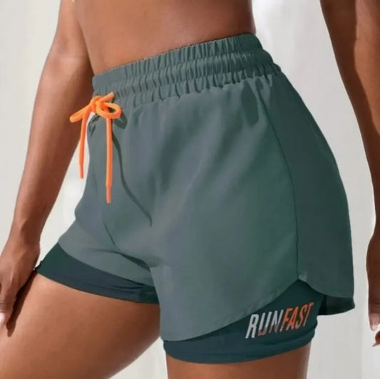 Women's 2 in 1 RunFast Shorts