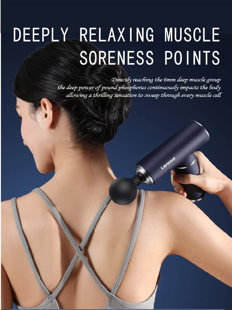 Lenovo Professional Grade Deep Tissue Massage Gun
