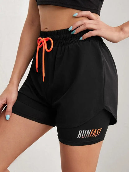 Women's 2 in 1 RunFast Shorts