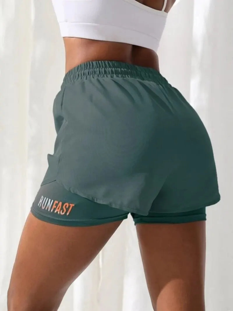 Women's 2 in 1 RunFast Shorts