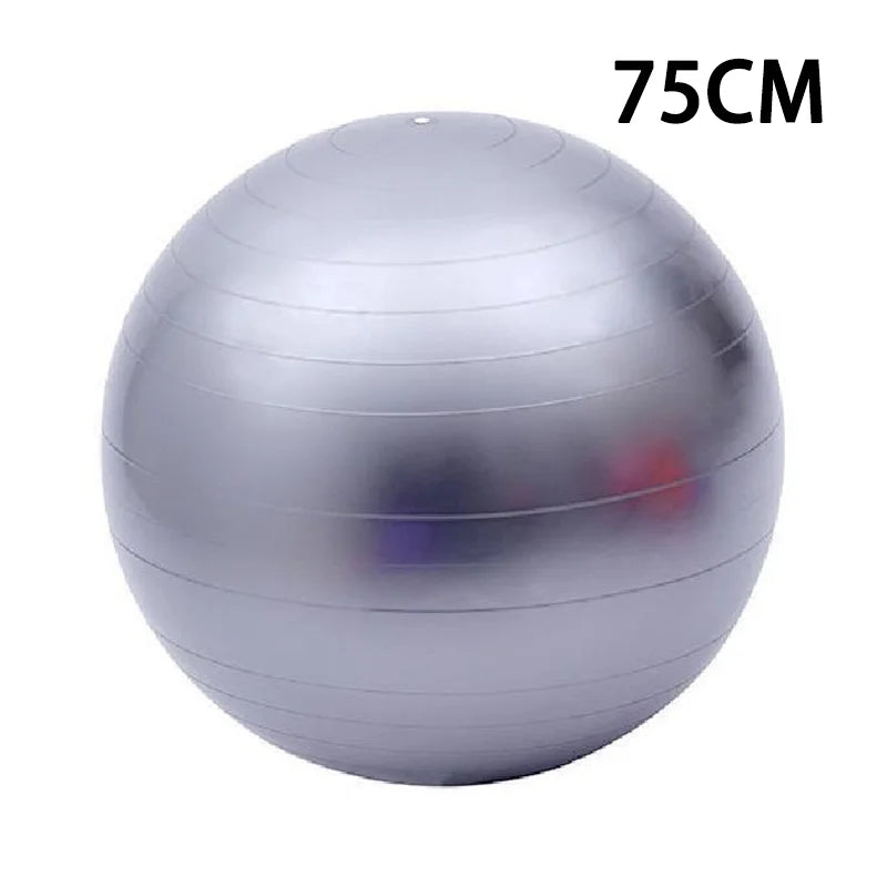 Übungs-Yogaball, Yoga-Balance, Stabilität, Schweizer Ball, Unterstützung bis zu 200 lbs, geeignet für Büro, Zuhause, Arbeit, Fitnessstudio